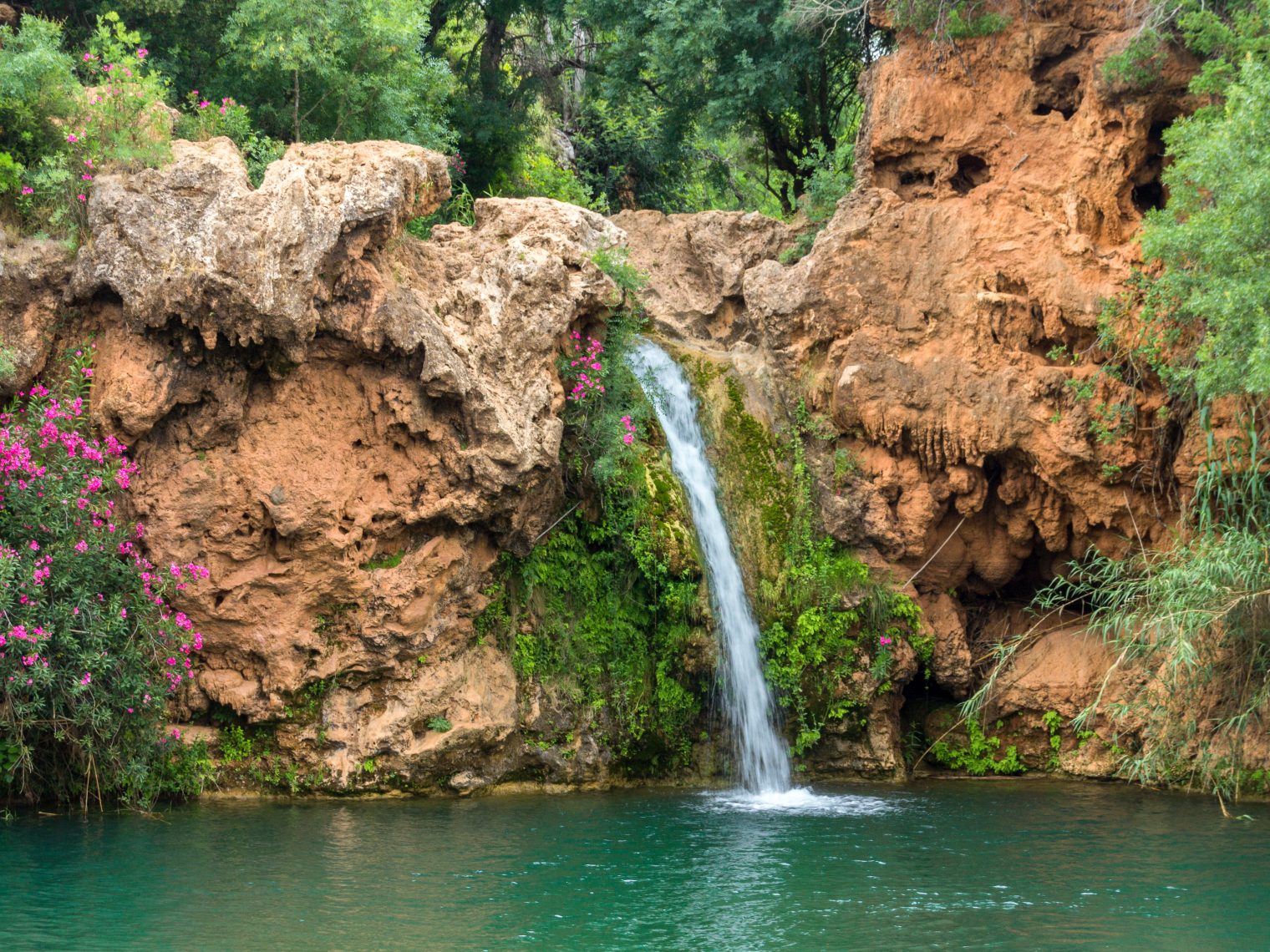 Waterfall of Pego do Inferno near Tavira