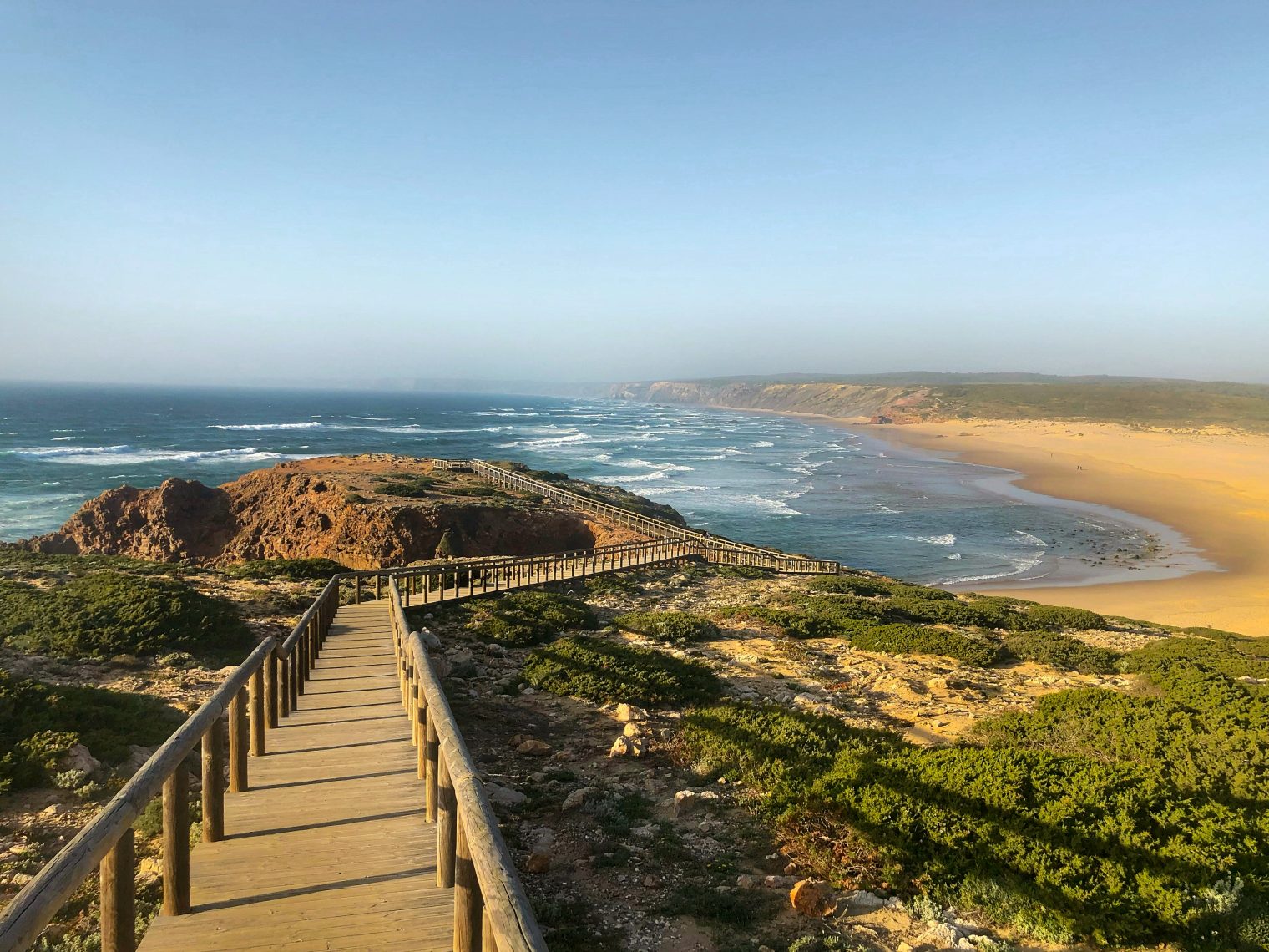 Pontal da Carrapateira, Costa Vicentina. Algarve coast of Portugal.