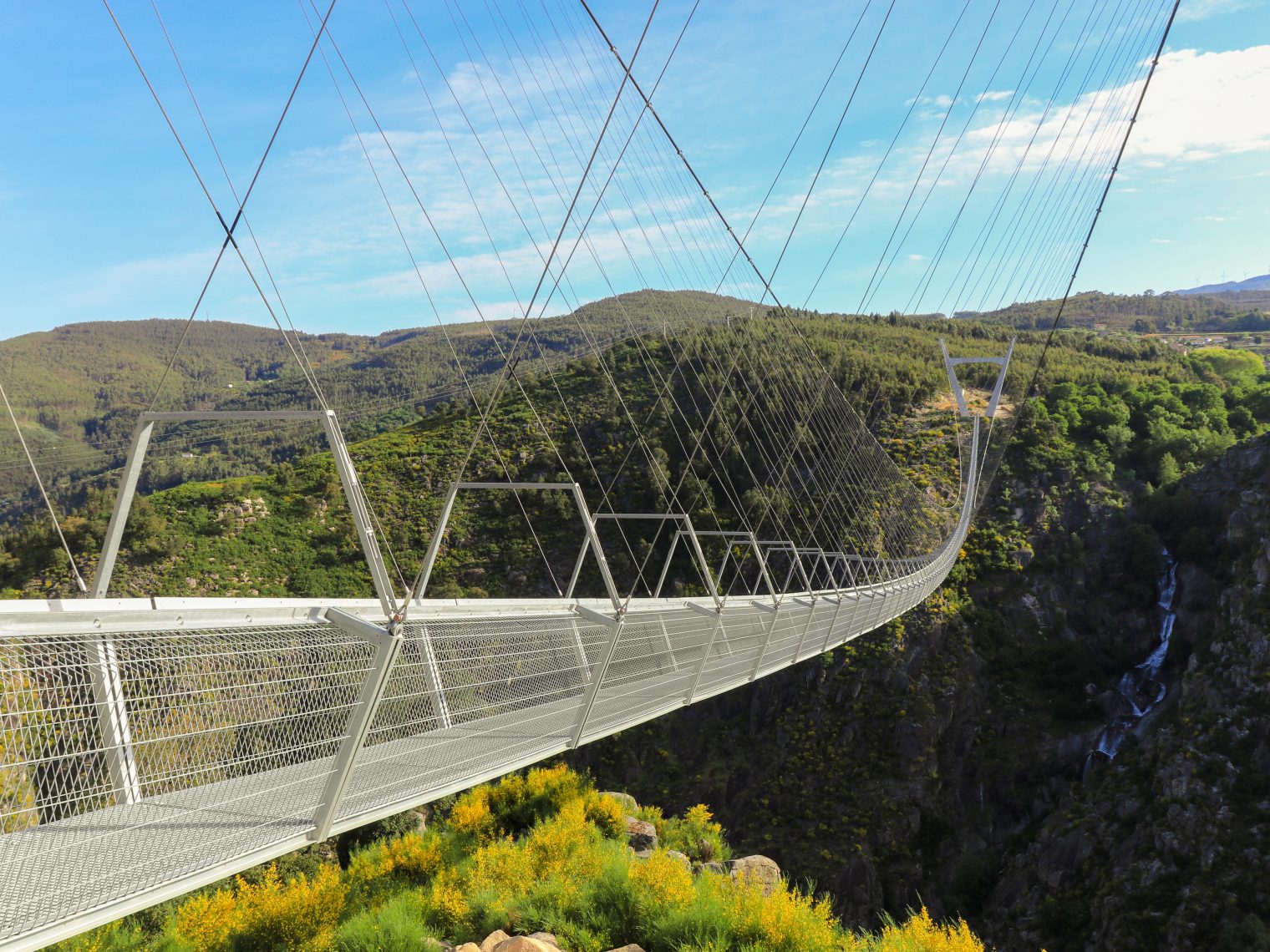 Ponte 516 Arouca - world's longest pedestrian suspension bridge in Central Portugal