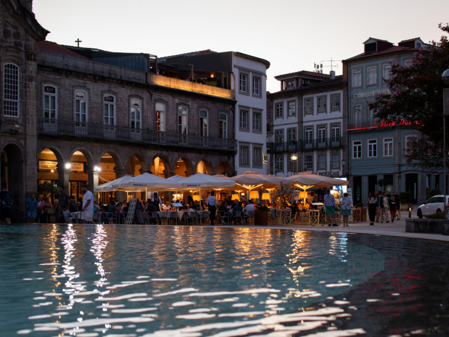Braga city center, Praça da República
