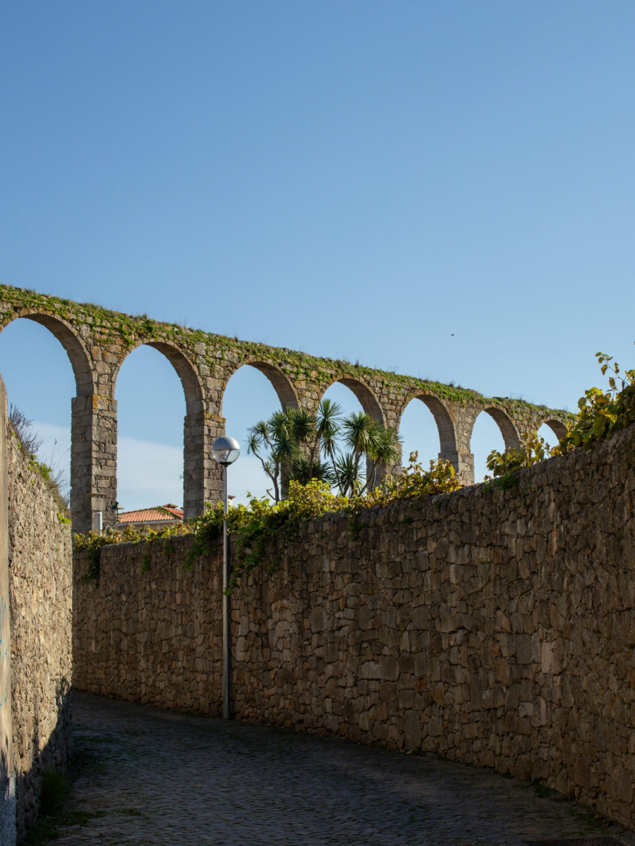 Santa Clara Aqueduct is one of the longest aqueducts in Portugal
